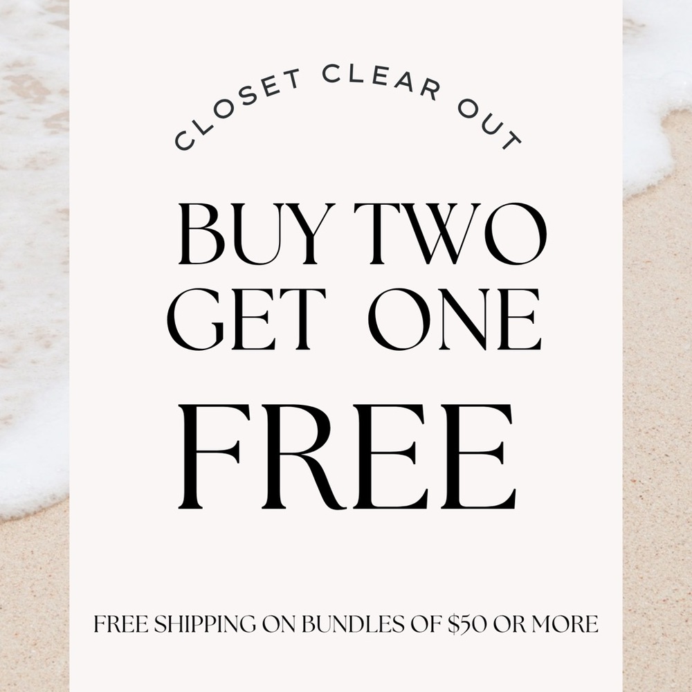 🌊 Buy Two Get One Free 🌊